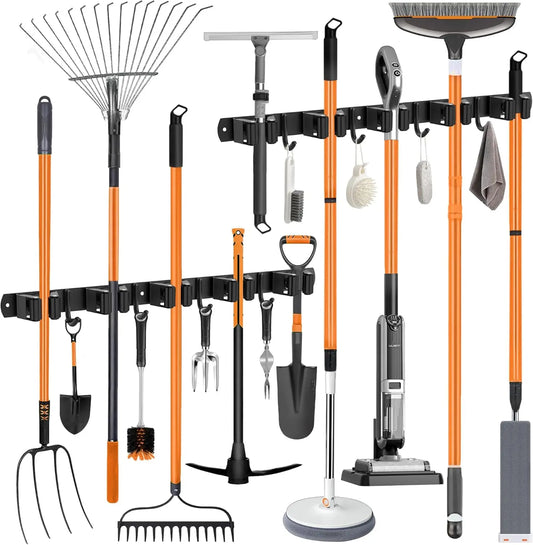 Wall Mount Broom & Tool holder/organizer