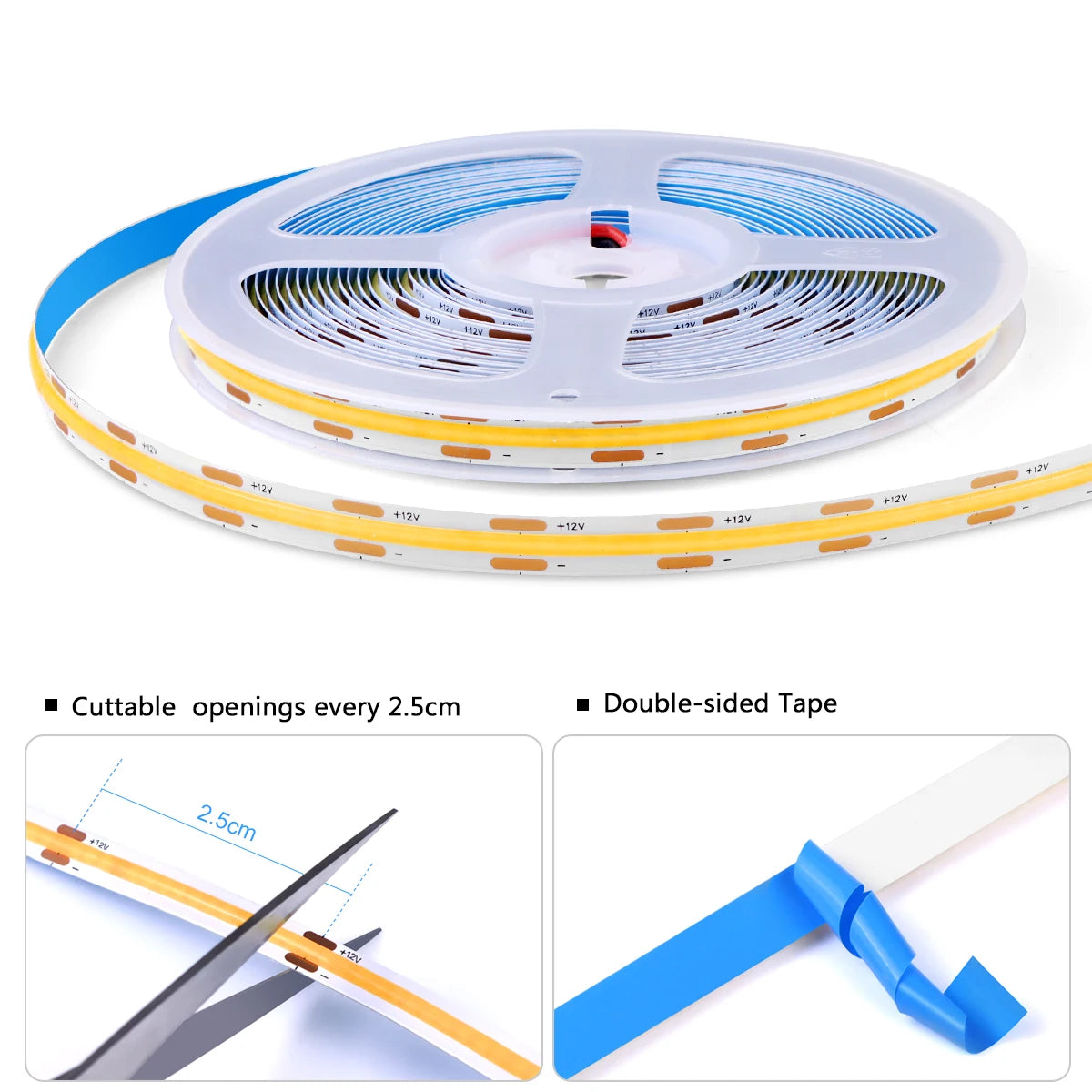 Smart Penetrable Wood COB LED Strip Touch Sensor