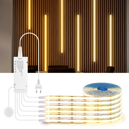 Smart Penetrable Wood COB LED Strip Touch Sensor