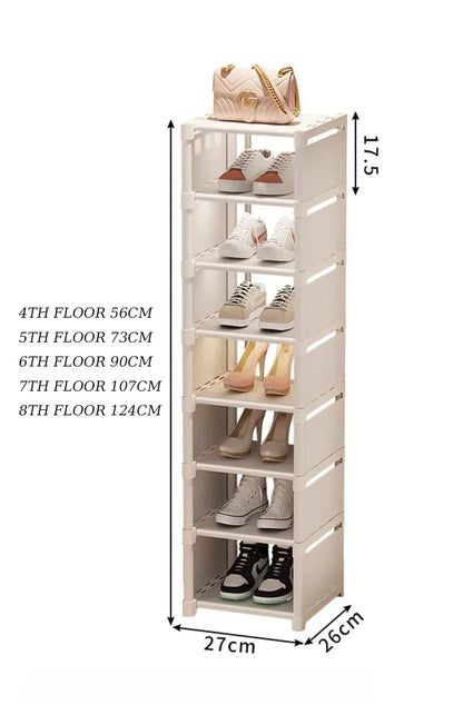 Stackable Shoe Rack Organizer